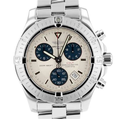 breitling colt chrono a73380 men& 39|Breitling colt a73380 price.